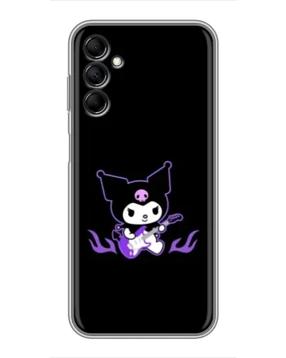 Чехол для Samsung Galaxy M14 5g (M146) с картинкой «Электрическая Kuromi» Чехол для Samsung Galaxy M14 5g (M146) с картинкой «Электрическая Kuromi»