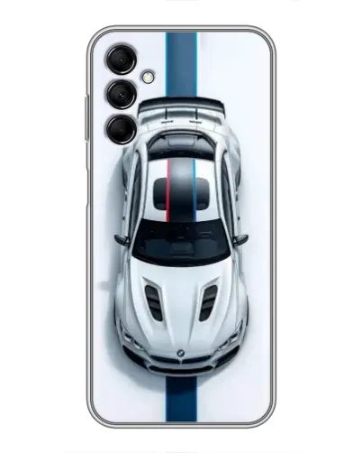 Чехол для Samsung Galaxy M14 5g (M146) с картинкой «Вид сверху — BMW M»