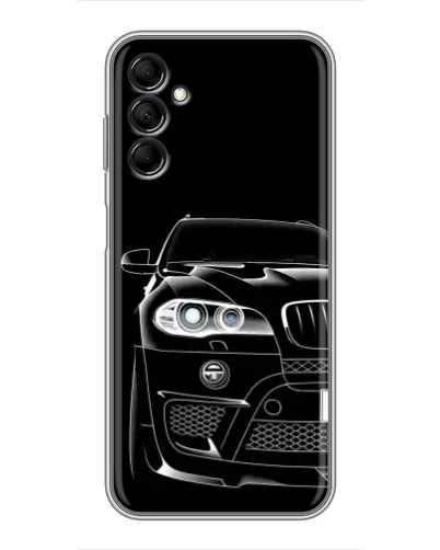 Чехол для Samsung Galaxy M14 5g (M146) с картинкой «Темный силуэт BMW»
