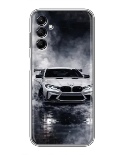 Чехол для Samsung Galaxy M14 5g (M146) с картинкой «BMW сквозь туман»