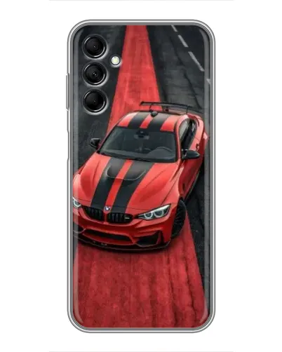 Чехол для Samsung Galaxy M14 5g (M146) с картинкой «BMW на красной дорожке»