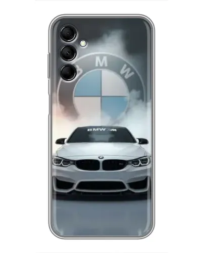 Чохол для Samsung Galaxy M14 5g (M146) з картинкою «BMW в білому диму» Чохол для Samsung Galaxy M14 5g (M146) з картинкою «BMW в білому диму»