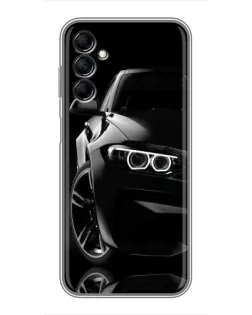 Чохол для Samsung Galaxy M14 5g (M146) з картинкою «Чорна BMW — профіль» Чохол для Samsung Galaxy M14 5g (M146) з картинкою «Чорна BMW — профіль»