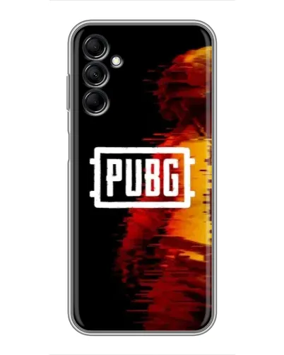 Чехол для Samsung Galaxy M14 5g (M146) с картинкой «Яркий логотип PUBG»