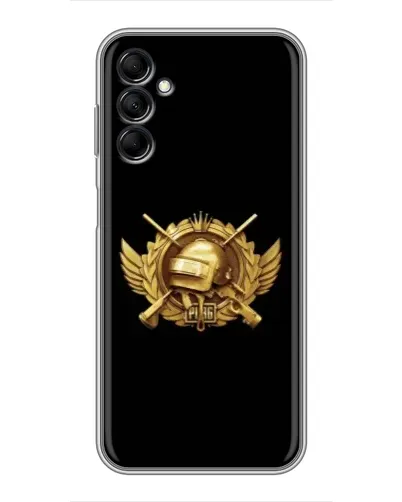 Чехол для Samsung Galaxy M14 5g (M146) с картинкой «PUBG — оранжевый градиент»