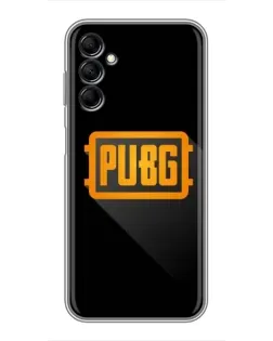 Чехол для Samsung Galaxy M14 5g (M146) с картинкой «PUBG — рамка лого»