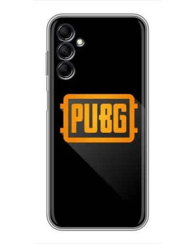 Чехол для Samsung Galaxy M14 5g (M146) с картинкой «PUBG — рамка лого»