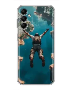 Чехол для Samsung Galaxy M14 5g (M146) с картинкой «PUBG — свободное падение»