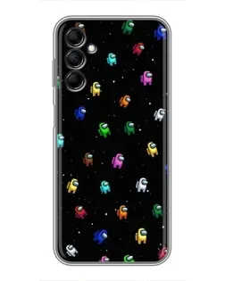 Чехол для Samsung Galaxy M14 5g (M146) с картинкой «Экипаж Among Us» Чехол для Samsung Galaxy M14 5g (M146) с картинкой «Экипаж Among Us»