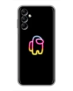 Чехол для Samsung Galaxy M14 5g (M146) с картинкой «Among Us градиент»