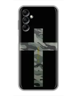 Чехол для Samsung Galaxy M14 5g (M146) с картинкой «Милитари Крест»