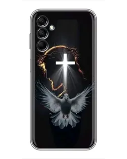 Чехол для Samsung Galaxy M14 5g (M146) с картинкой «Голубь и Свет»