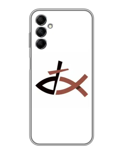 Чехол для Samsung Galaxy M14 5g (M146) с картинкой «Рыба и крест» Чехол для Samsung Galaxy M14 5g (M146) с картинкой «Рыба и крест»