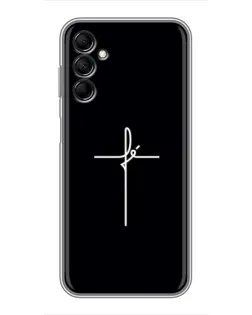 Чехол для Samsung Galaxy M14 5g (M146) с картинкой «Тонкий крест» Чехол для Samsung Galaxy M14 5g (M146) с картинкой «Тонкий крест»
