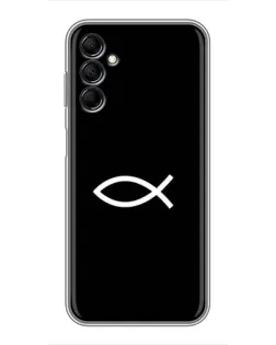 Чехол для Samsung Galaxy M14 5g (M146) с картинкой «Символ рыбы Jesus» Чехол для Samsung Galaxy M14 5g (M146) с картинкой «Символ рыбы Jesus»
