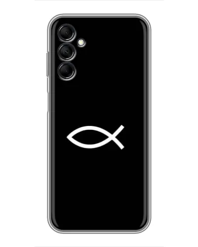 Чехол для Samsung Galaxy M14 5g (M146) с картинкой «Символ рыбы Jesus» Чехол для Samsung Galaxy M14 5g (M146) с картинкой «Символ рыбы Jesus»