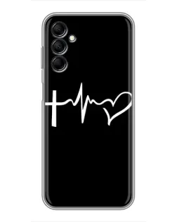 Чехол для Samsung Galaxy M14 5g (M146) с картинкой «Пульс веры» Чехол для Samsung Galaxy M14 5g (M146) с картинкой «Пульс веры»