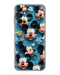 Чехол для Samsung Galaxy M14 5g (M146) с картинкой «Паттерн Микки и Минни»