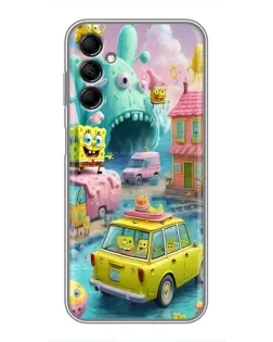 Чехол для Samsung Galaxy M14 5g (M146) с картинкой «Монстр-трак приключения»