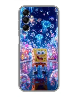 Чехол для Samsung Galaxy M14 5g (M146) с картинкой «Неоновый океан»