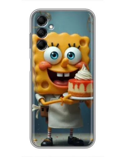 Чехол для Samsung Galaxy M14 5g (M146) с картинкой «Повар Спанч Боб»