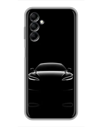 Чехол для Samsung Galaxy M14 5g (M146) с картинкой «Силуэт Tesla Night»