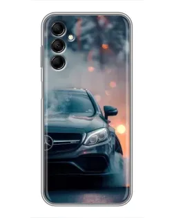 Чехол для Samsung Galaxy M14 5g (M146) с картинкой «Mercedes — ночной город» Чехол для Samsung Galaxy M14 5g (M146) с картинкой «Mercedes — ночной город»