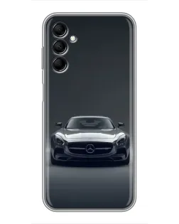 Чехол для Samsung Galaxy M14 5g (M146) с картинкой «Mercedes на черном»