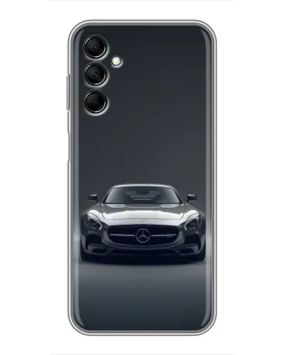 Чехол для Samsung Galaxy M14 5g (M146) с картинкой «Mercedes на черном»