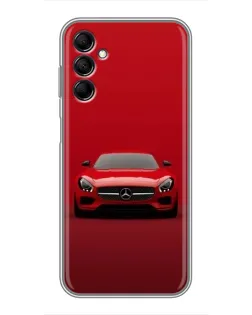 Чехол для Samsung Galaxy M14 5g (M146) с картинкой «Красный Mercedes AMG»