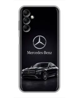Чехол для Samsung Galaxy M14 5g (M146) с картинкой «Mercedes — решетка радиатора»