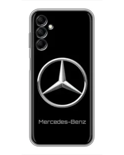 Чехол для Samsung Galaxy M14 5g (M146) с картинкой «Mercedes Silver Logo»
