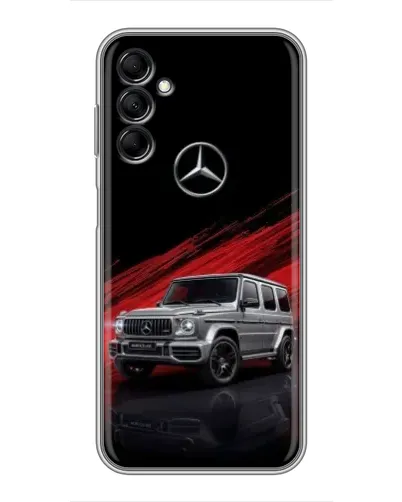 Чехол для Samsung Galaxy M14 5g (M146) с картинкой «Mercedes G-Class красный»