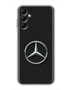 Чохол для Samsung Galaxy M14 5g (M146) з картинкою «Карбоновий Mercedes стиль» Чохол для Samsung Galaxy M14 5g (M146) з картинкою «Карбоновий Mercedes стиль»