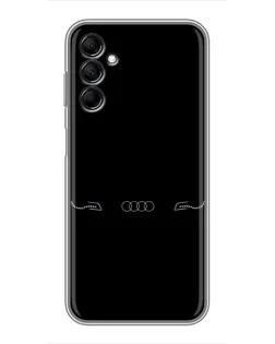 Чехол для Samsung Galaxy M14 5g (M146) с картинкой «Audi — световой подпись» Чехол для Samsung Galaxy M14 5g (M146) с картинкой «Audi — световой подпись»