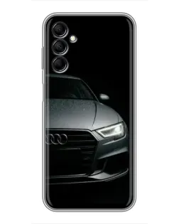 Чехол для Samsung Galaxy M14 5g (M146) с картинкой «Audi — детализация кузова» Чехол для Samsung Galaxy M14 5g (M146) с картинкой «Audi — детализация кузова»