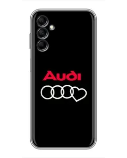 Чехол для Samsung Galaxy M14 5g (M146) с картинкой «Логотип Audi Heart» Чехол для Samsung Galaxy M14 5g (M146) с картинкой «Логотип Audi Heart»