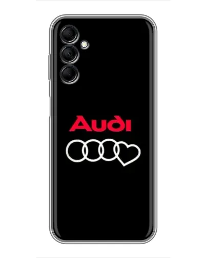 Чехол для Samsung Galaxy M14 5g (M146) с картинкой «Логотип Audi Heart»
