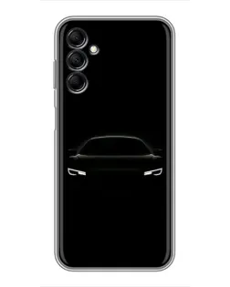 Чехол для Samsung Galaxy M14 5g (M146) с картинкой «Взгляд Audi в темноте»