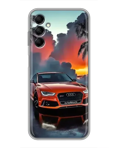 Чехол для Samsung Galaxy M14 5g (M146) с картинкой «Audi — закат»