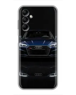 Чехол для Samsung Galaxy M14 5g (M146) с картинкой «Audi — ночное отражение»