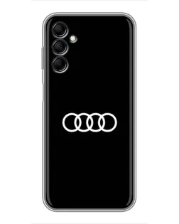 Чехол для Samsung Galaxy M14 5g (M146) с картинкой «Audi White Logo»