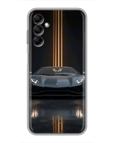 Чехол для Samsung Galaxy M14 5g (M146) с картинкой «Lamborghini золотые линии» Чехол для Samsung Galaxy M14 5g (M146) с картинкой «Lamborghini золотые линии»