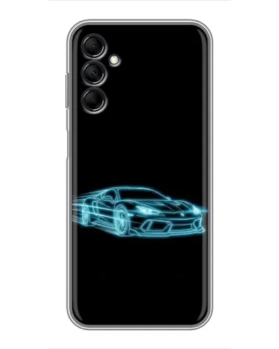 Чехол для Samsung Galaxy M14 5g (M146) с картинкой «Неоновый контур Lamborghini» Чехол для Samsung Galaxy M14 5g (M146) с картинкой «Неоновый контур Lamborghini»