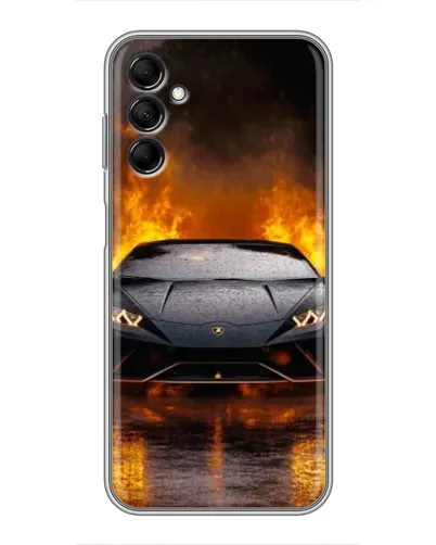 Чехол для Samsung Galaxy M14 5g (M146) с картинкой «Lamborghini в огне» Чехол для Samsung Galaxy M14 5g (M146) с картинкой «Lamborghini в огне»