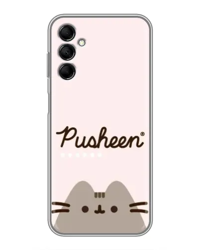 Чехол для Samsung Galaxy M14 5g (M146) с картинкой «Pusheen логотип»