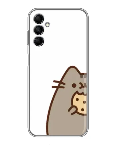 Чехол для Samsung Galaxy M14 5g (M146) с картинкой «Пушин с печеньем»