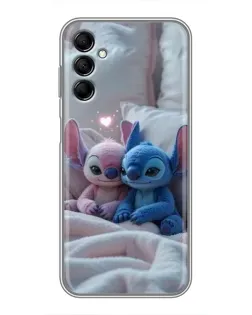 Чехол для Samsung Galaxy M14 5g (M146) с картинкой «Плюшевые Стич Ангел» Чехол для Samsung Galaxy M14 5g (M146) с картинкой «Плюшевые Стич Ангел»