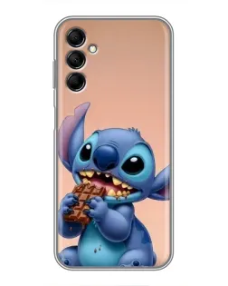 Чехол для Samsung Galaxy M14 5g (M146) с картинкой «Стич ест шоколад» Чехол для Samsung Galaxy M14 5g (M146) с картинкой «Стич ест шоколад»