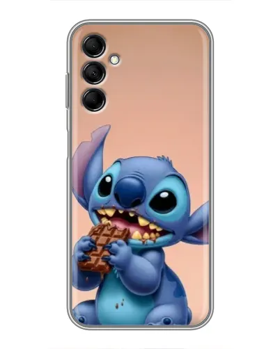 Чехол для Samsung Galaxy M14 5g (M146) с картинкой «Стич ест шоколад» Чехол для Samsung Galaxy M14 5g (M146) с картинкой «Стич ест шоколад»